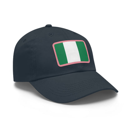 Nigeria Leather Patch Hat