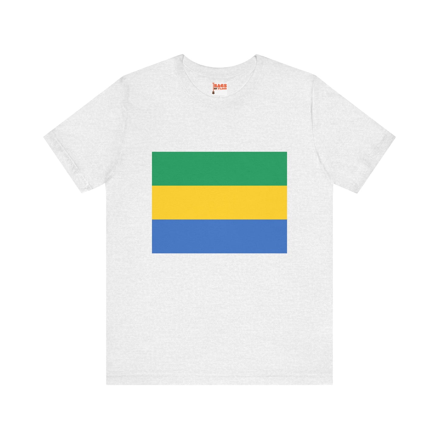 Gabon Flag on T-shirt