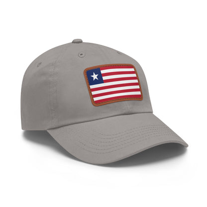 Liberia Leather Patch Hat