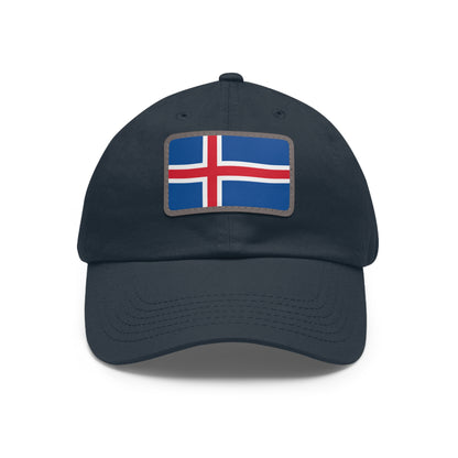 Iceland Leather Patch Hat