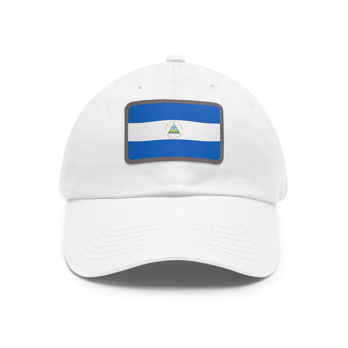 Nicaragua Leather Patch Hat