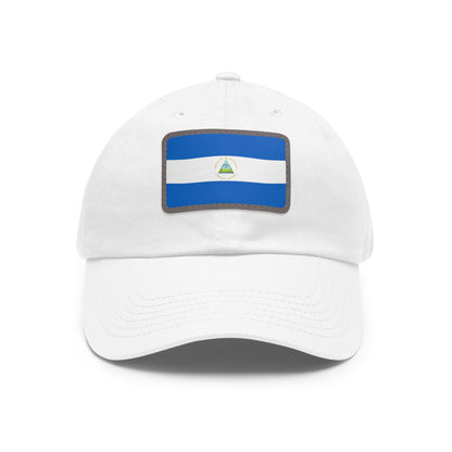 Nicaragua Leather Patch Hat