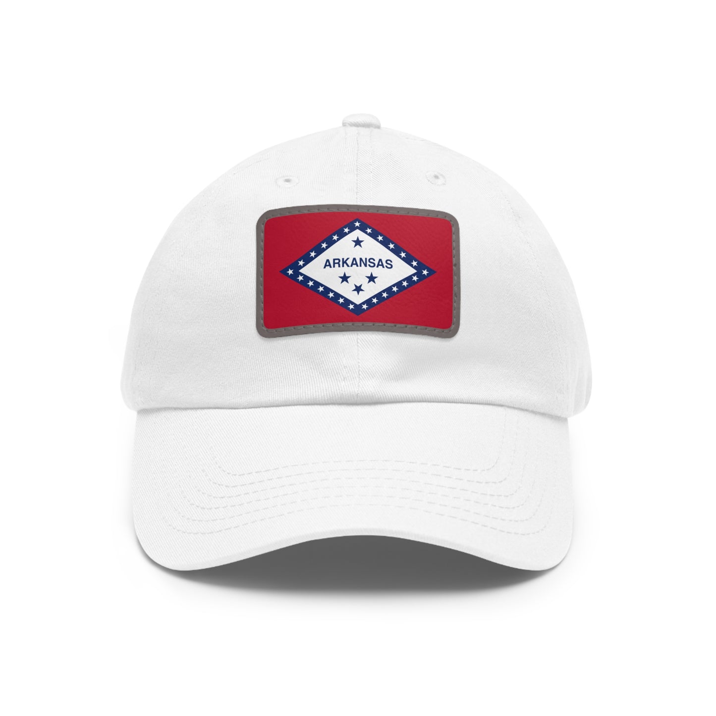 Arkansas Leather Patch Hat