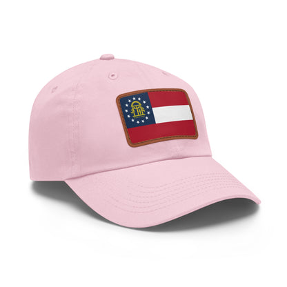 Georgia Leather Patch Hat