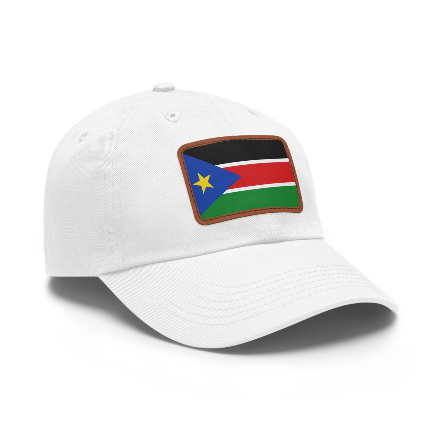 South Sudan Leather Patch Hat