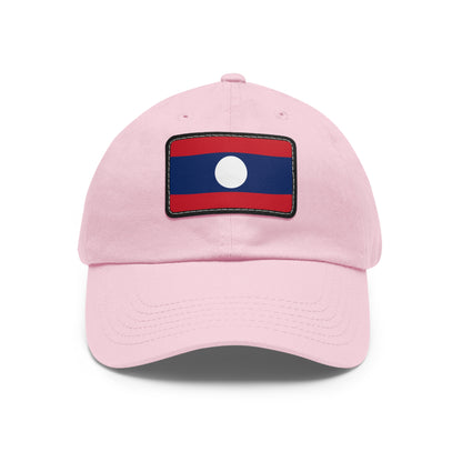 Laos Leather Patch Hat