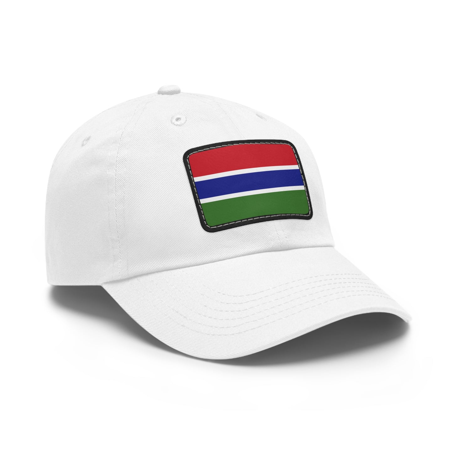The Gambia Leather Patch Hat