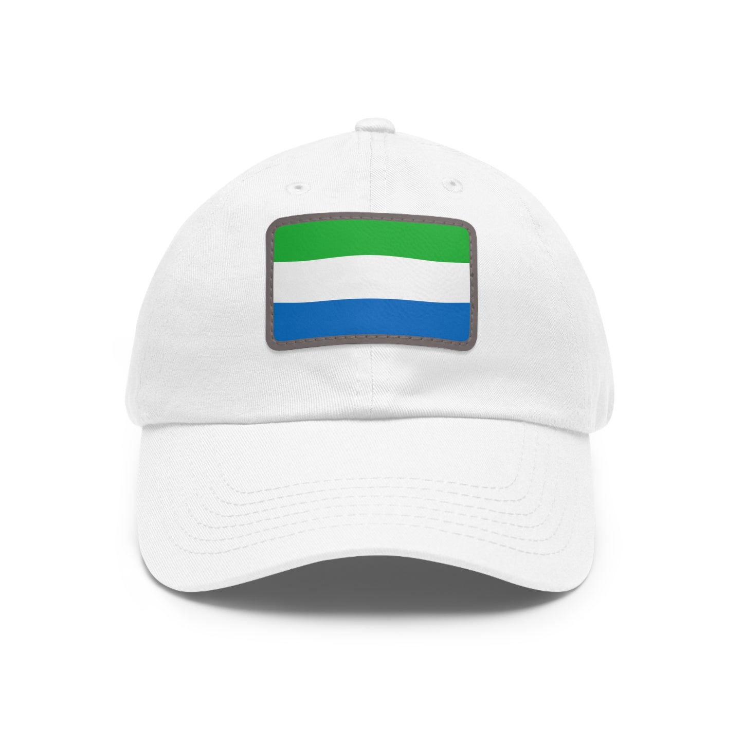 Sierra Leone Leather Patch Hat