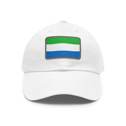 Sierra Leone Leather Patch Hat