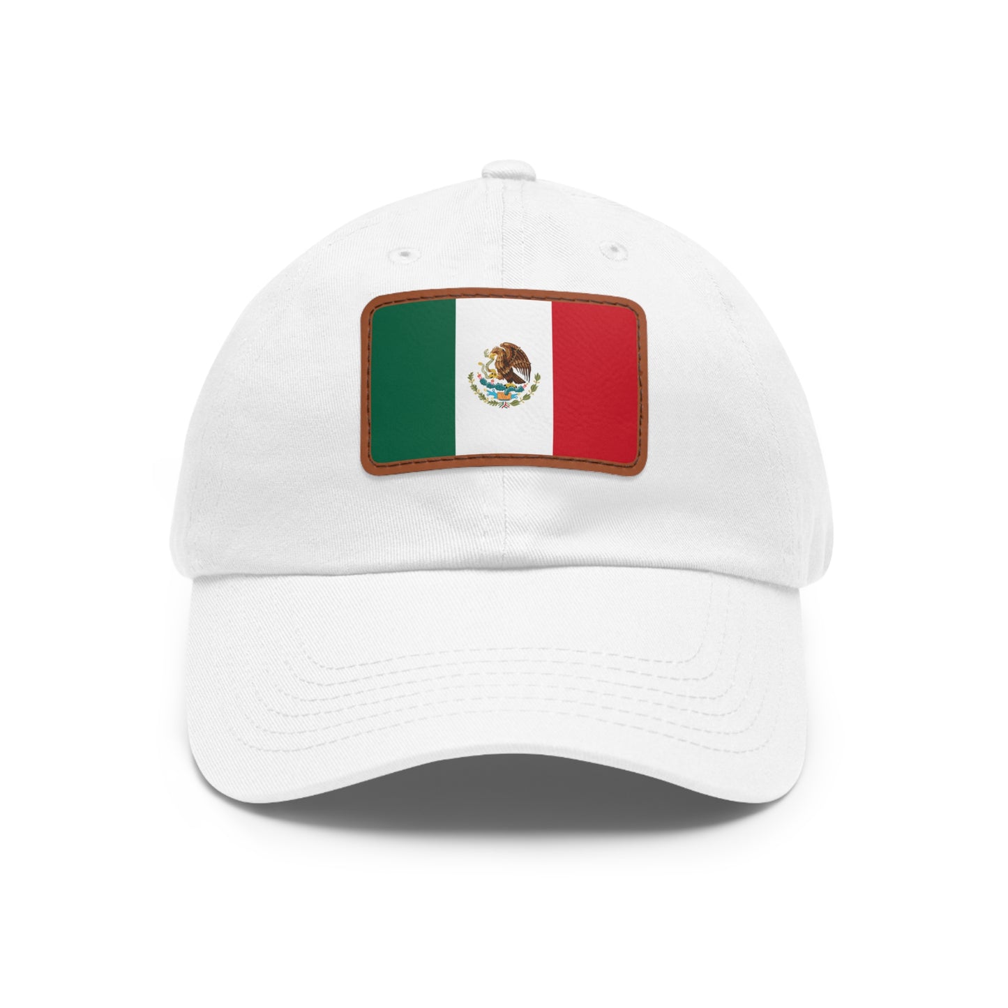 Mexico Leather Patch Hat