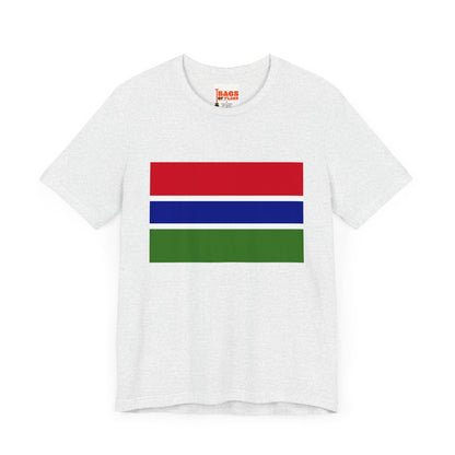 The Gambia Flag on T-shirt