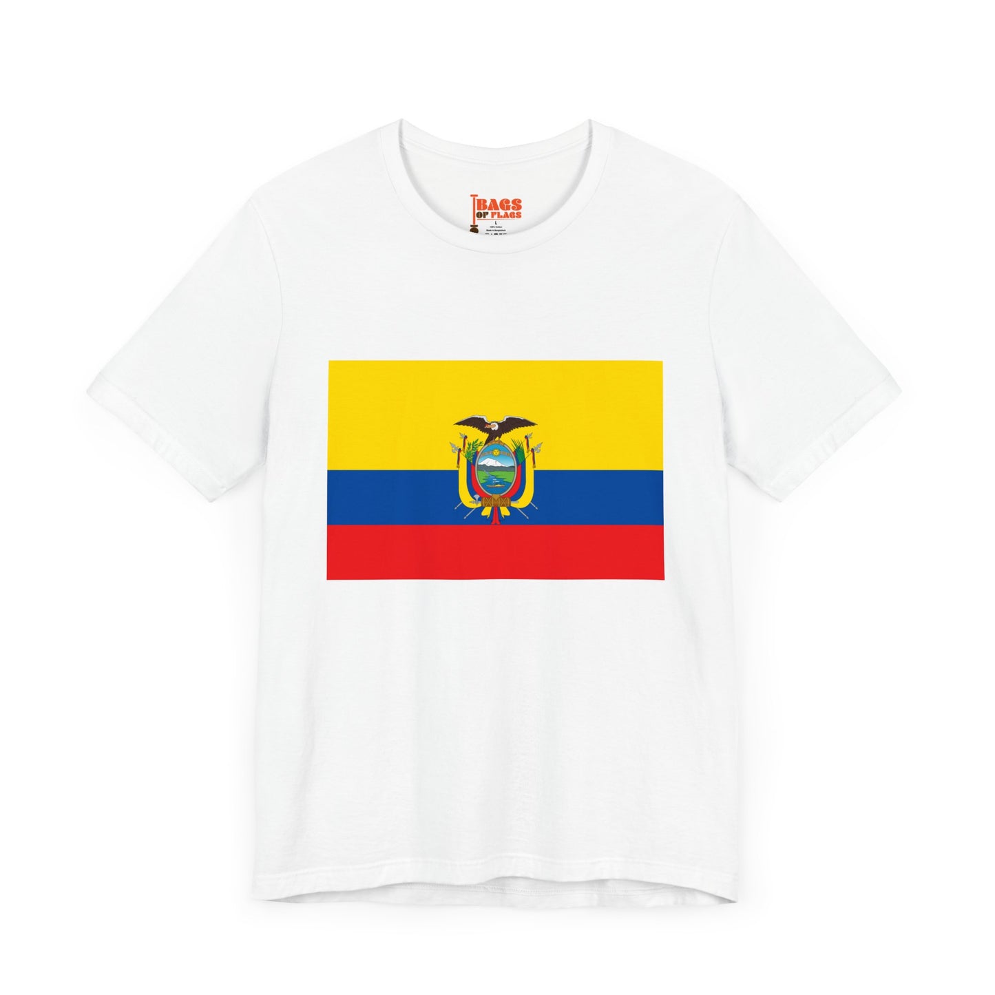 Ecuador Flag on T-shirt