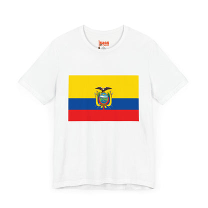 Ecuador Flag on T-shirt