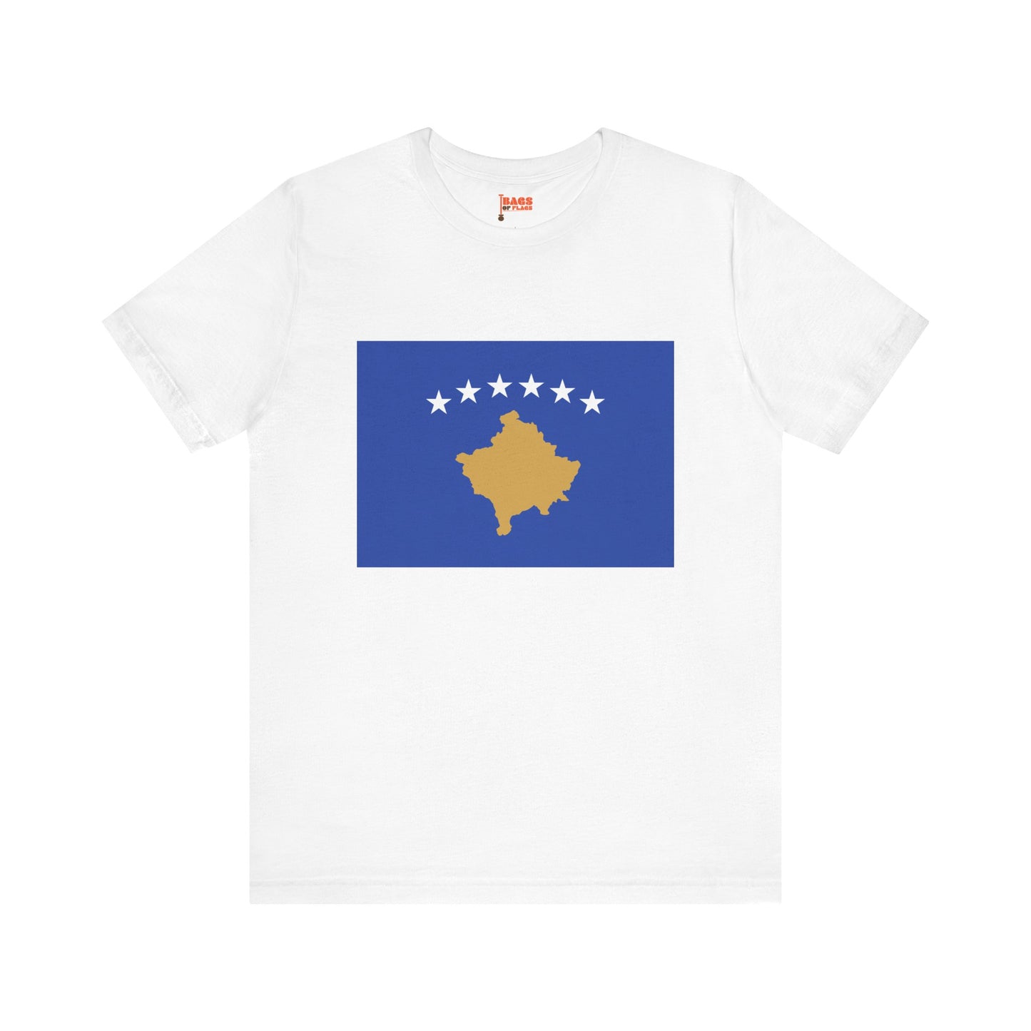 Kosovo Flag on T-shirt