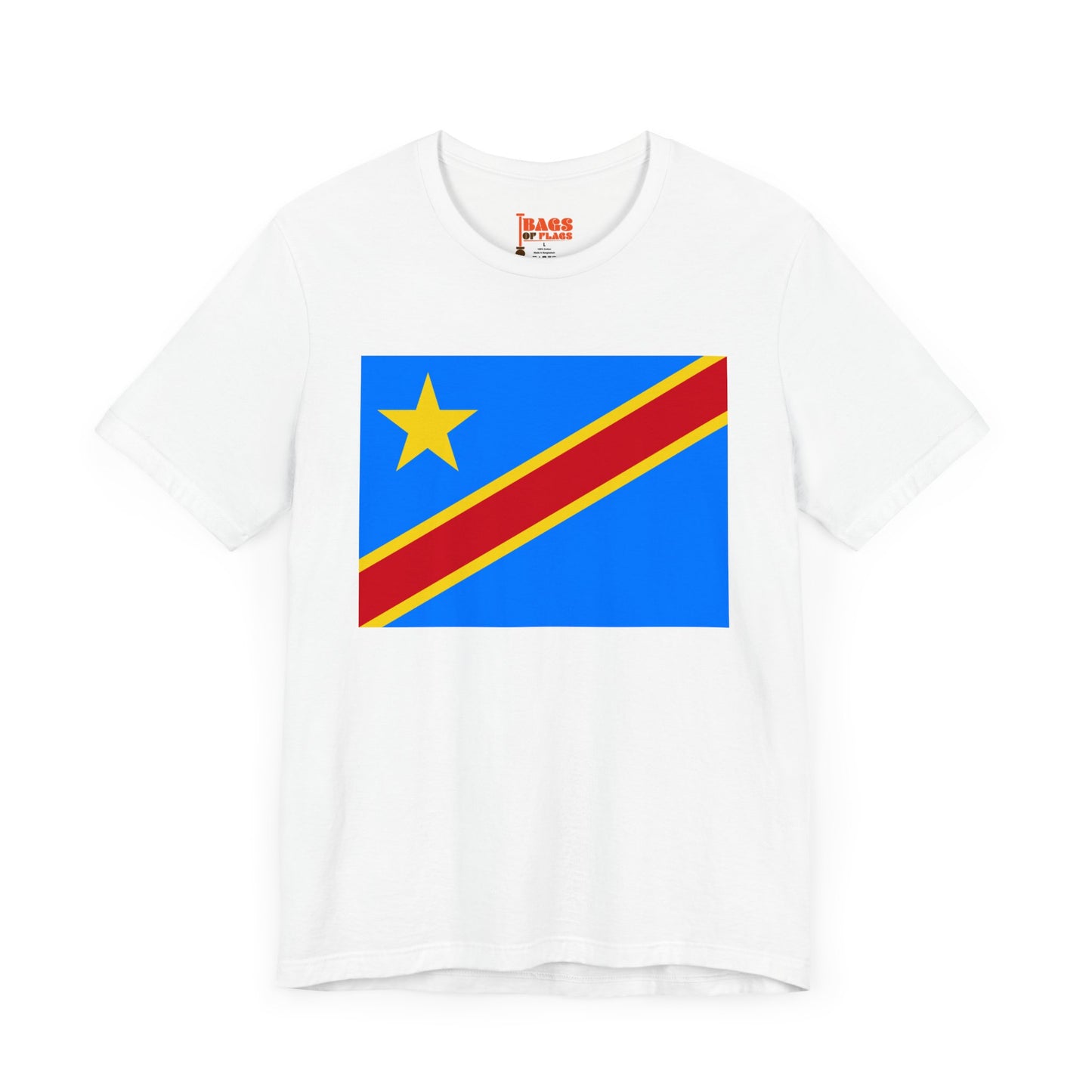 Democratic Republic of Congo Flag on T-shirt