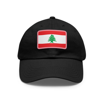 Lebanon Leather Patch Hat