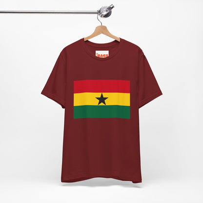 Ghana Flag on T-shirt