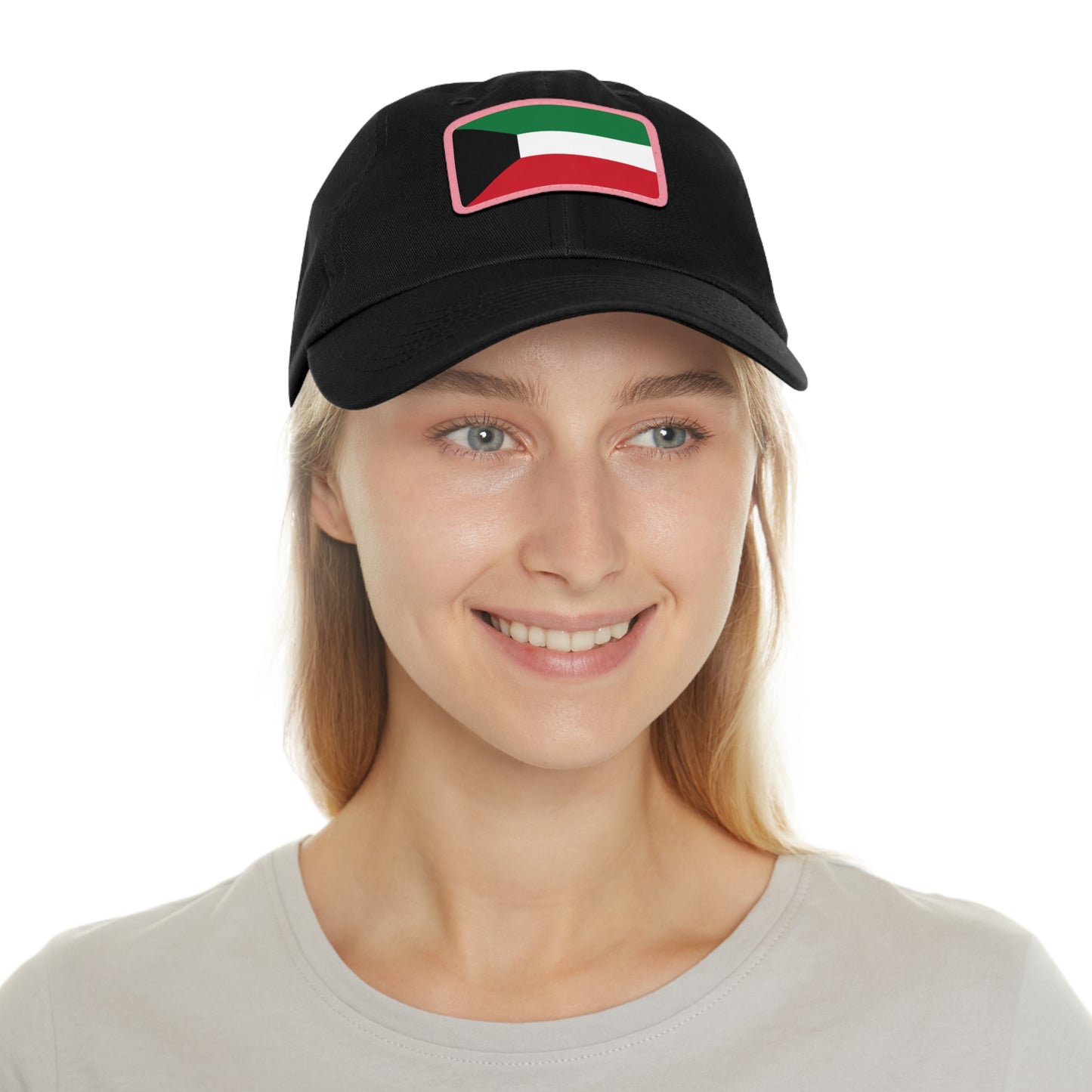 Kuwait Leather Patch Hat