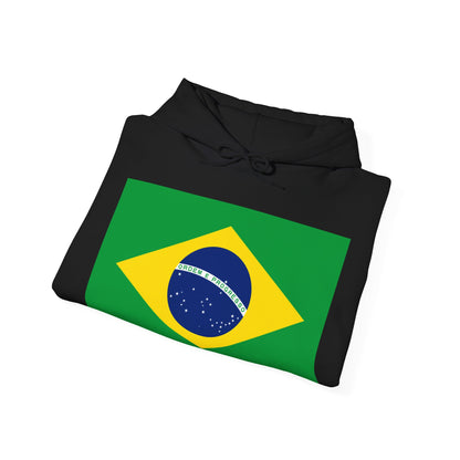 Brazil Flag on Hoodie