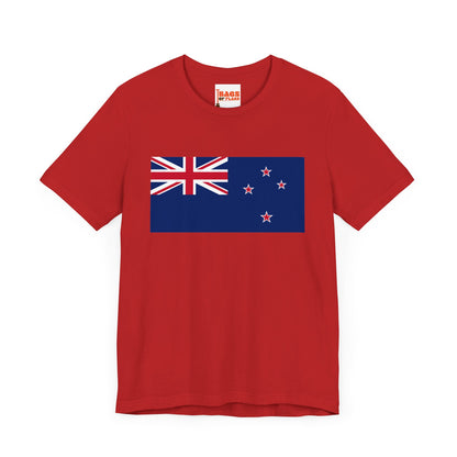 New Zealand Flag on T-shirt