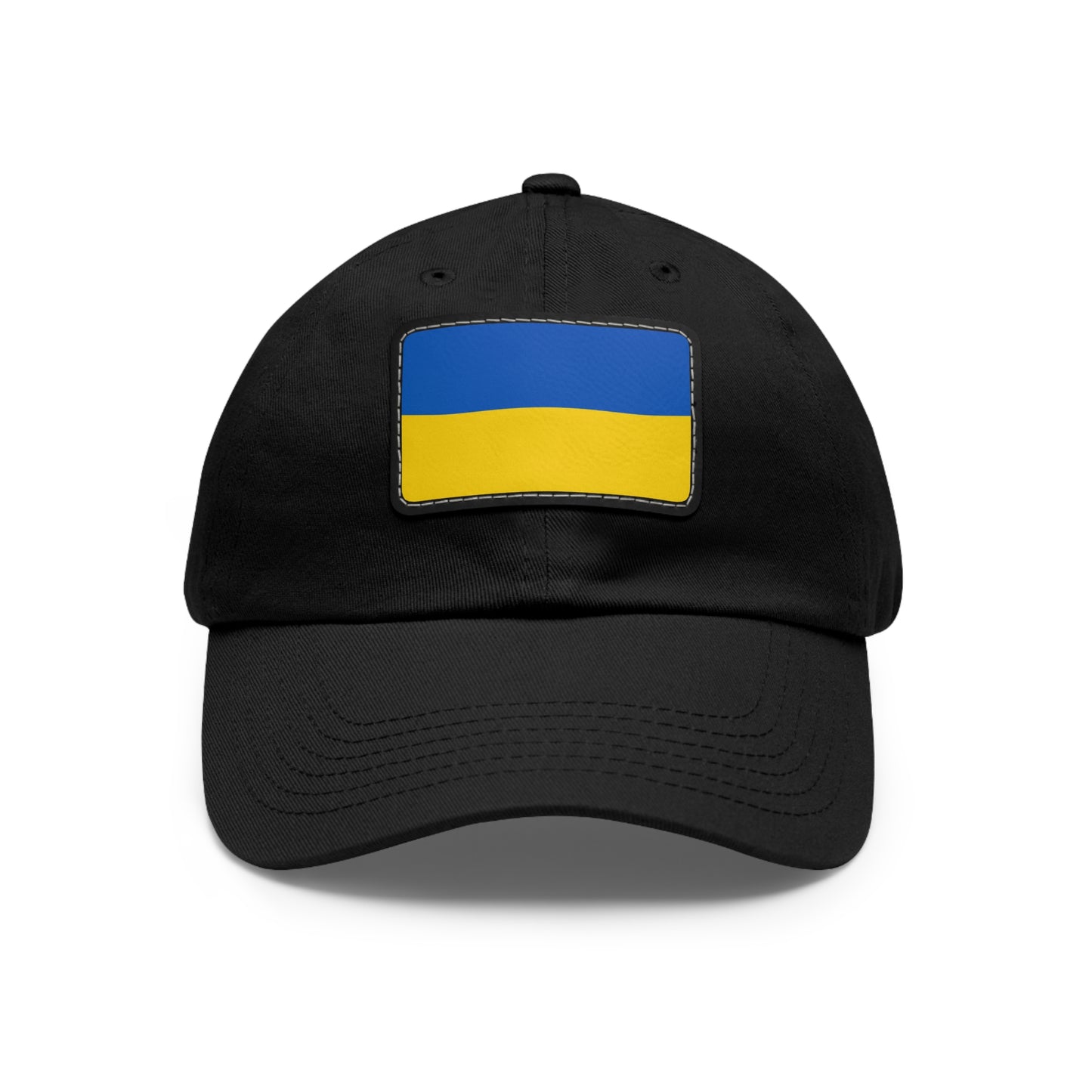 Ukraine Leather Patch Hat