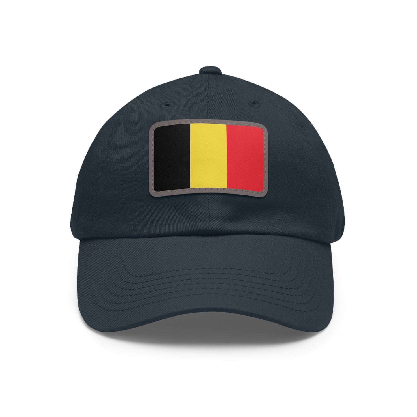 Belgium Leather Patch Hat