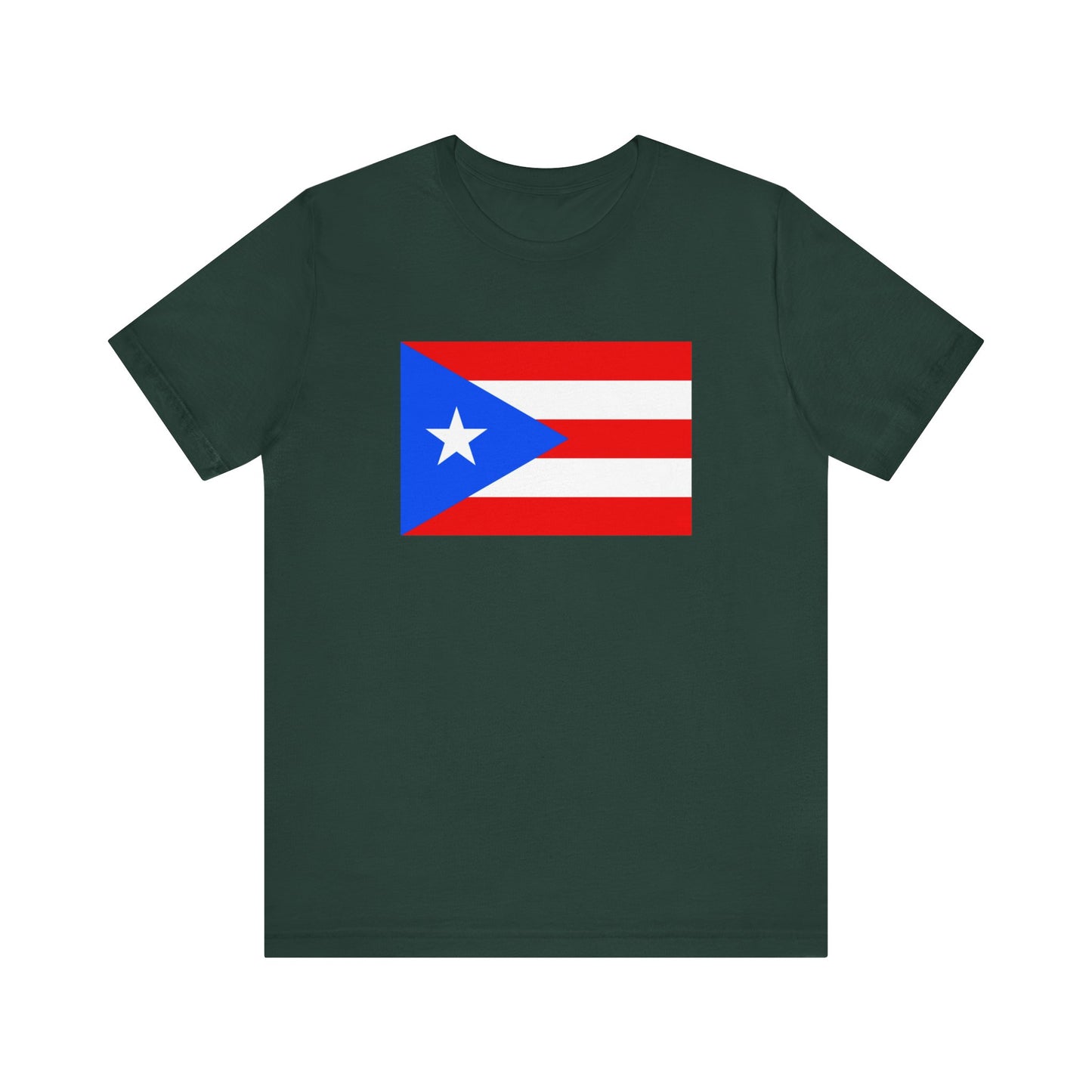 Puerto Rico Flag on T-shirt