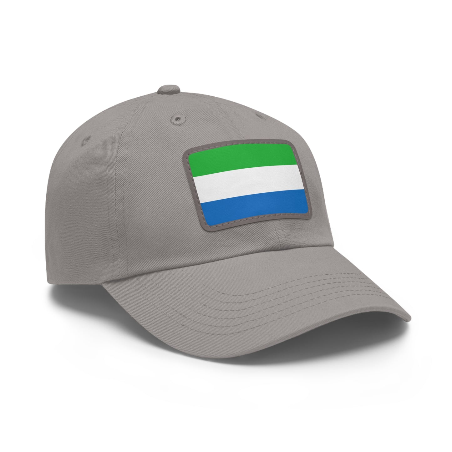 Sierra Leone Leather Patch Hat