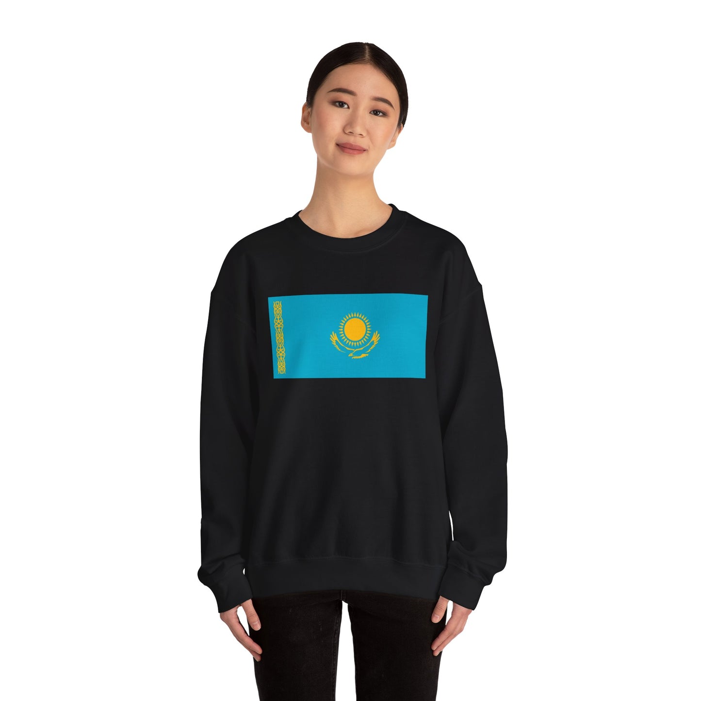 Kazakhstan Flag Sweatshirt