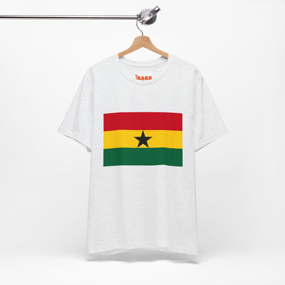 Ghana Flag on T-shirt