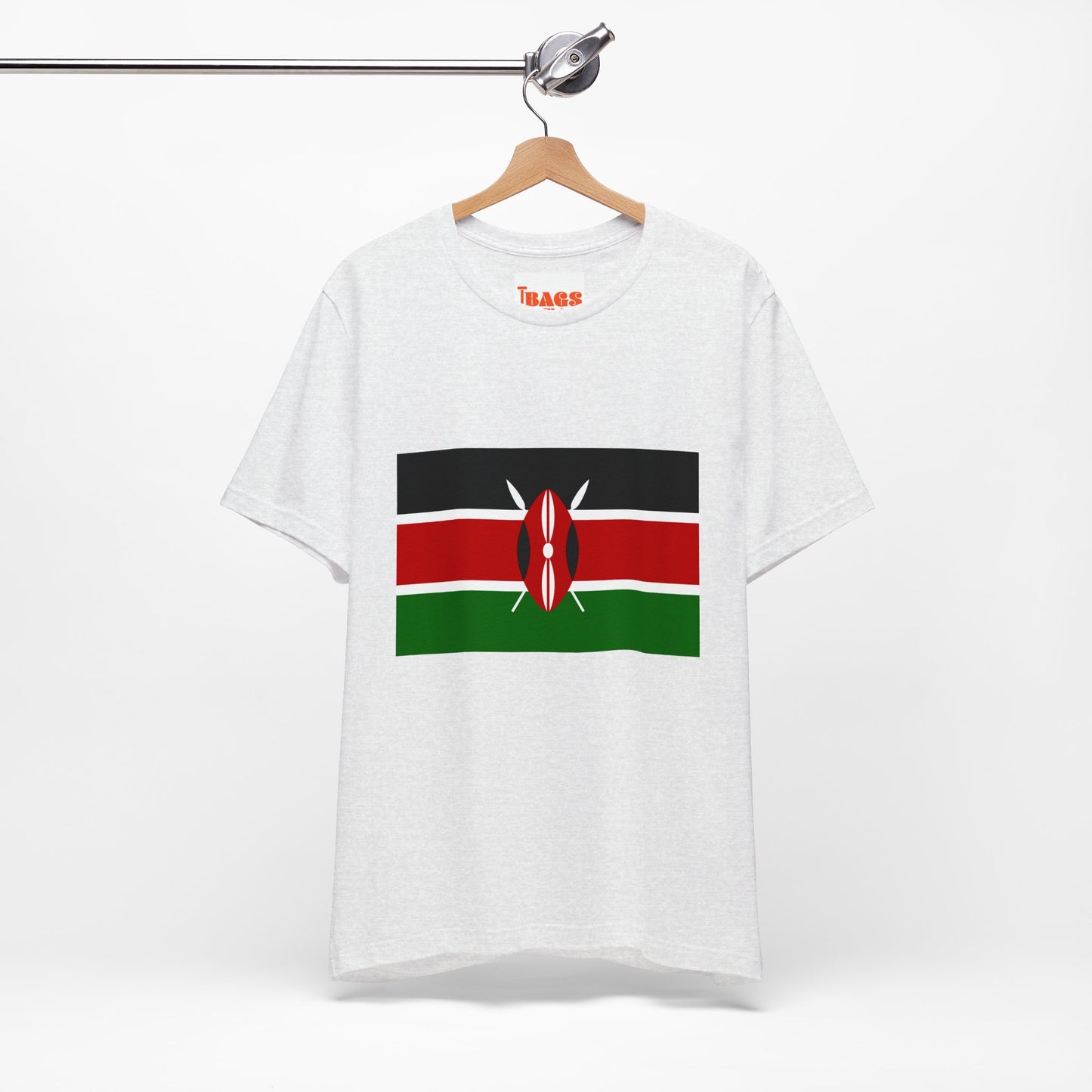 Kenya Flag on T-shirt