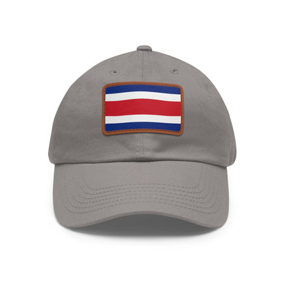 Costa Rica Leather Patch Hat