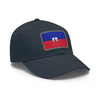 Haiti Leather Patch Hat