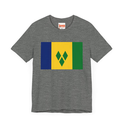 Saint Vincent and the Grenadines Flag on T-shirt