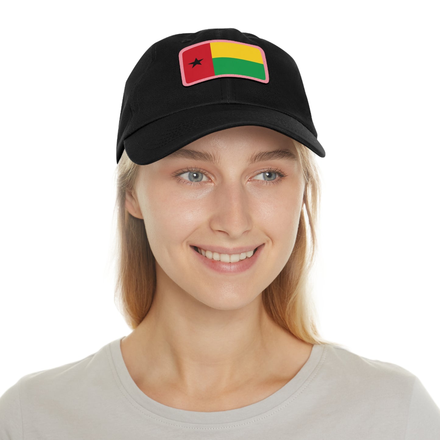 Guinea-Bissau Leather Patch Hat