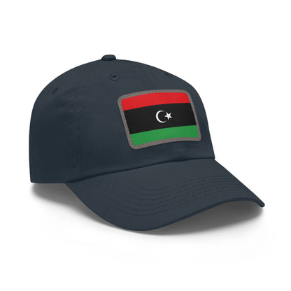 Libya Leather Patch Hat