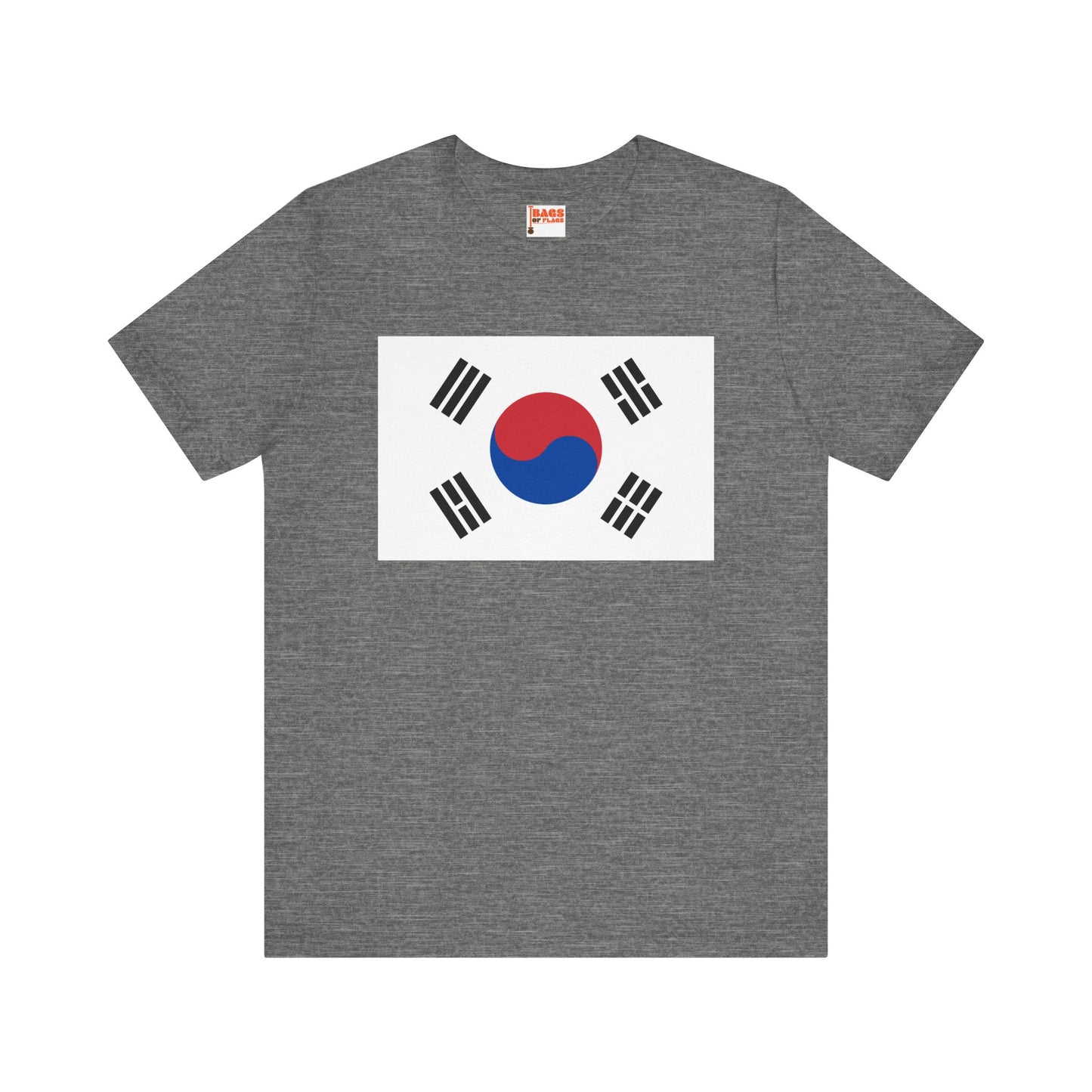 South Korea Flag on T-shirt