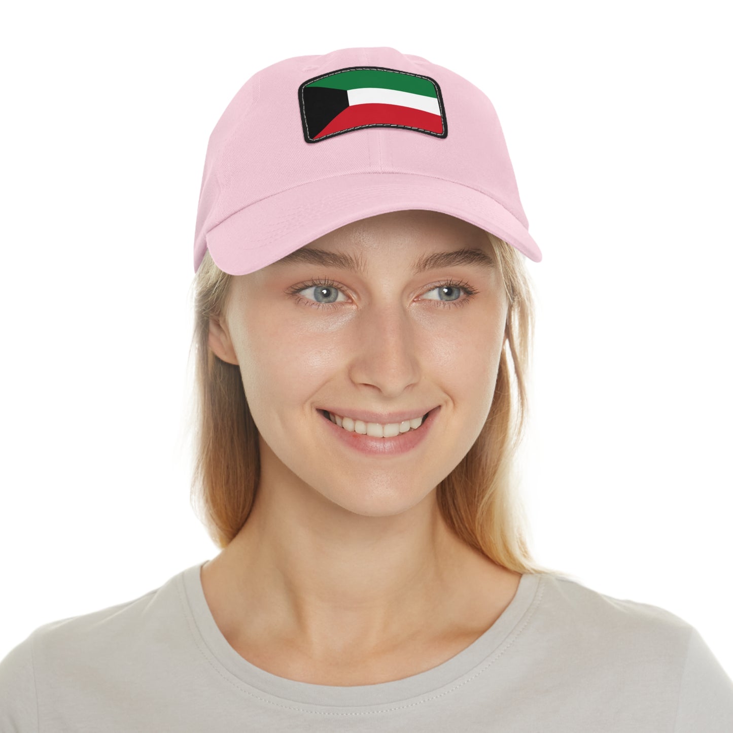 Kuwait Leather Patch Hat