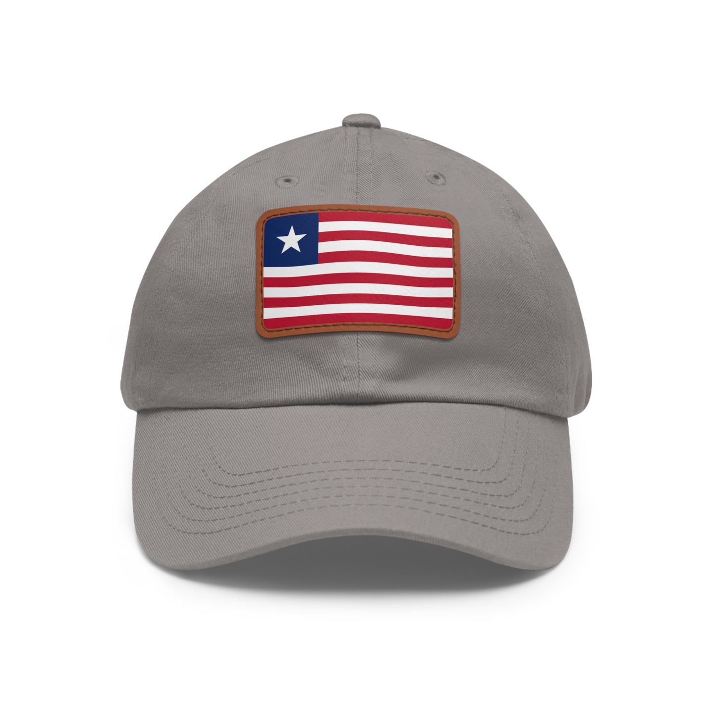 Liberia Leather Patch Hat