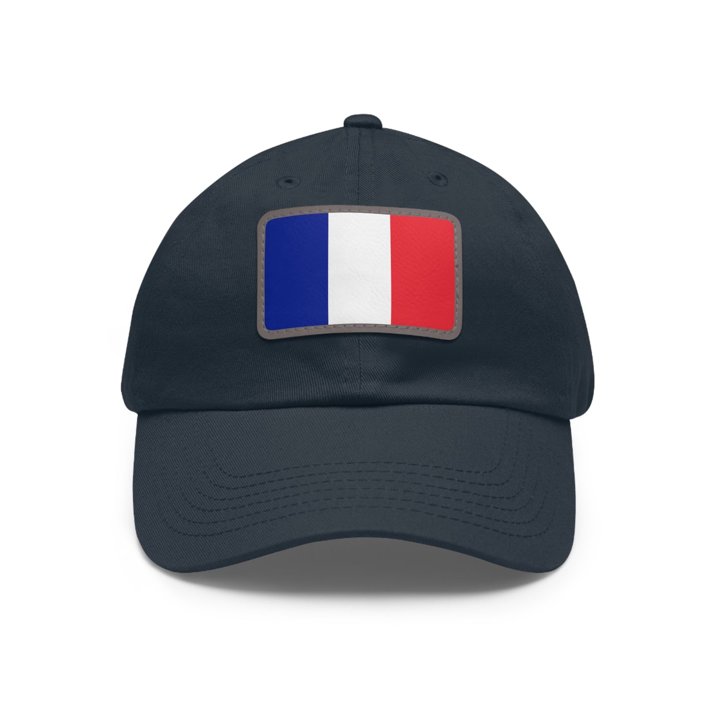 France Leather Patch Hat