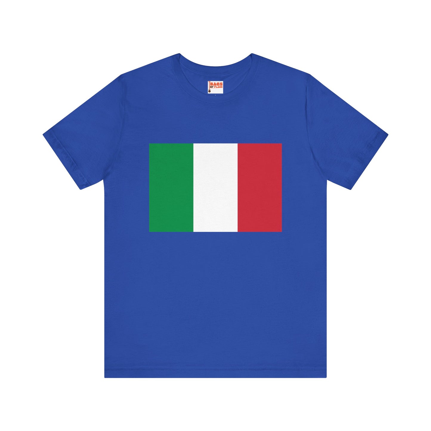 Italy Flag on T-shirt