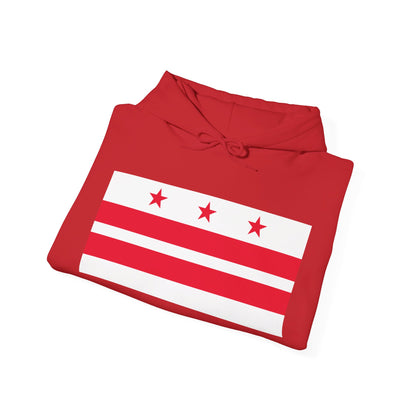 District of Columbia Flag Hoodies