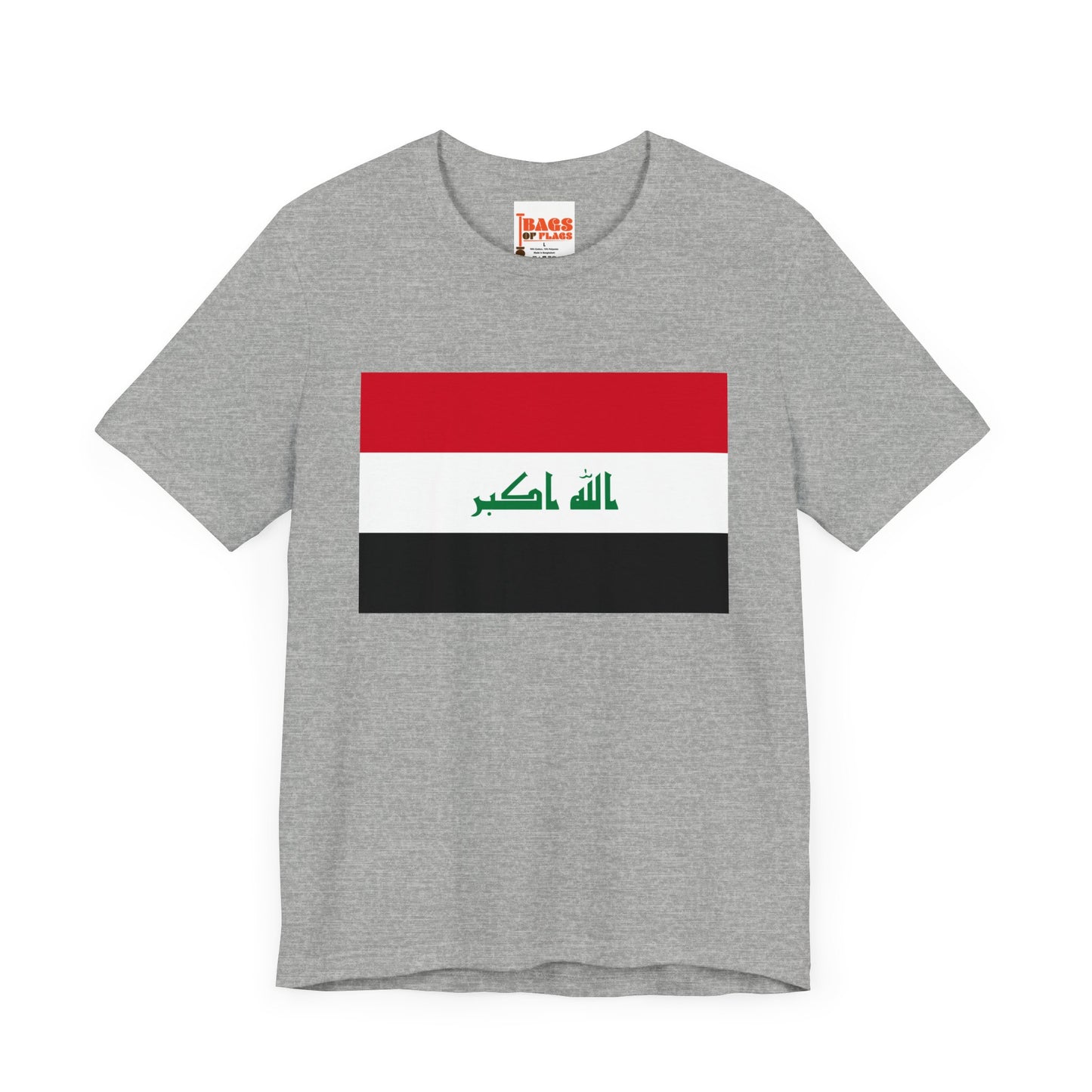 Iraq Flag on T-shirt