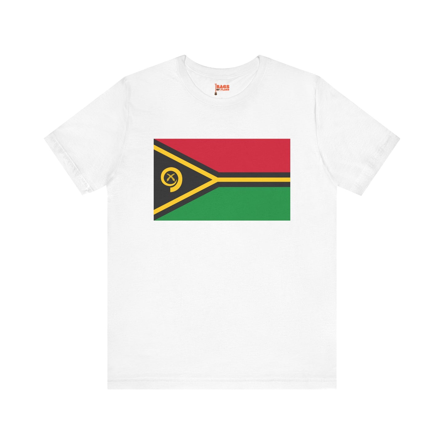 Vanuatu Flag on T-shirt