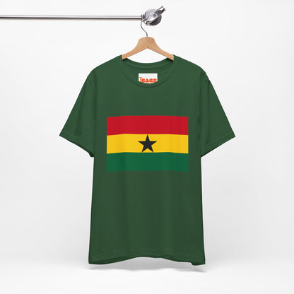 Ghana Flag on T-shirt