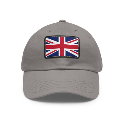 United Kingdom Leather Patch Hat