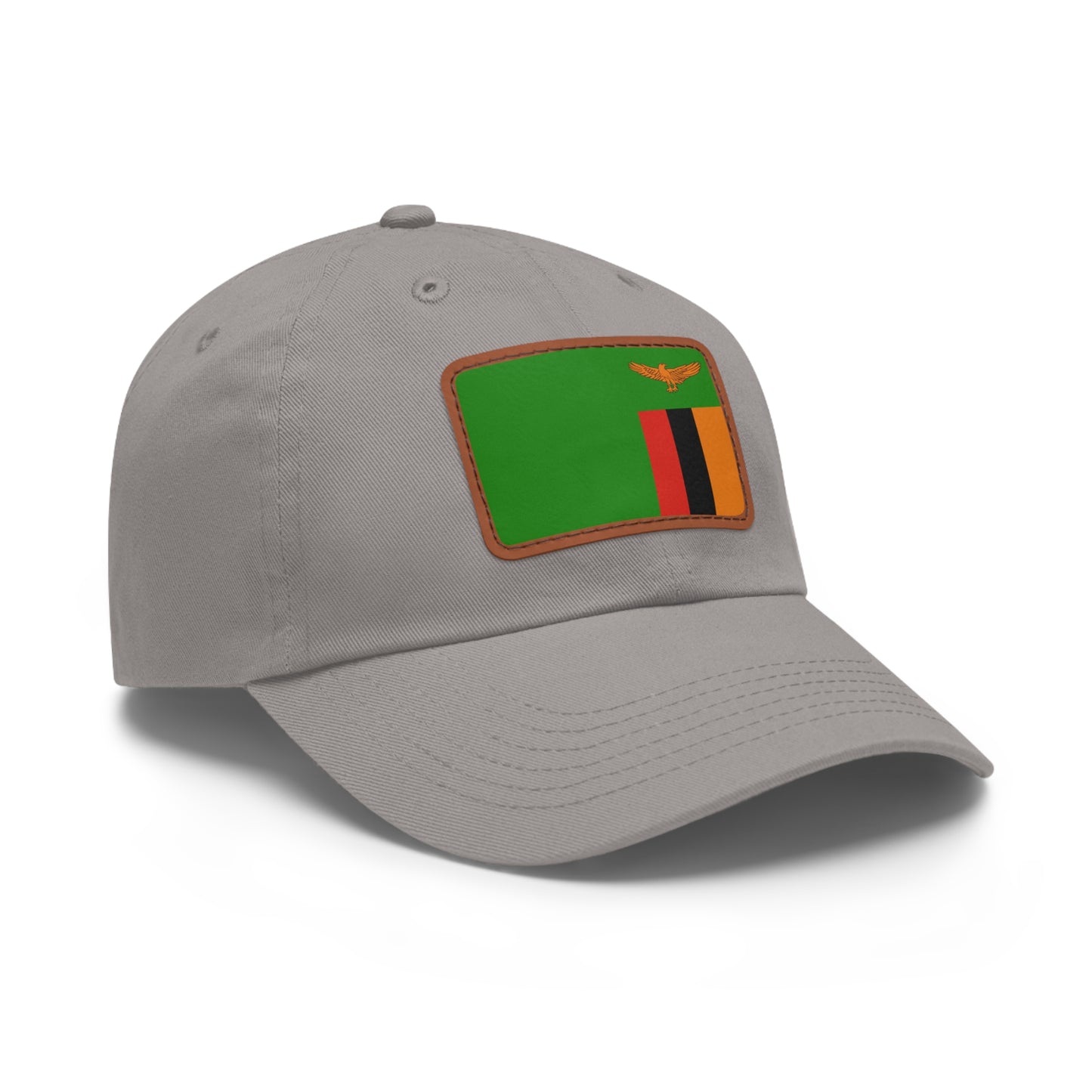 Zambia Leather Patch Hat