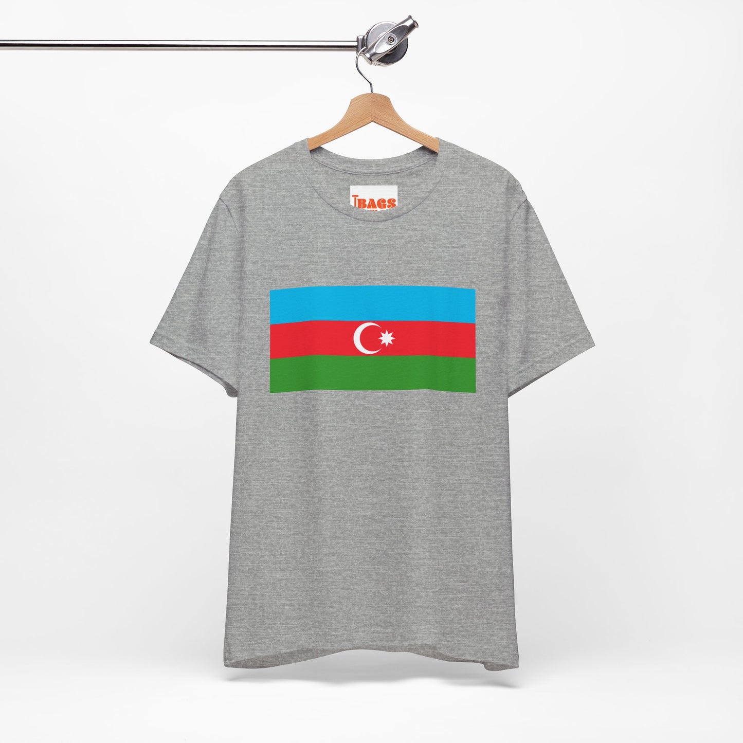 Azerbaijan Flag on T-shirt