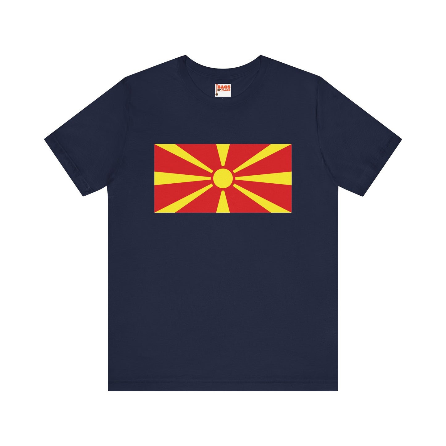 North Macedonia Flag on T-shirt