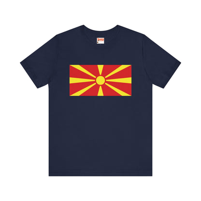 North Macedonia Flag on T-shirt